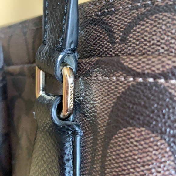 Brown Monogram Coach carry on - Picture 5 of 15